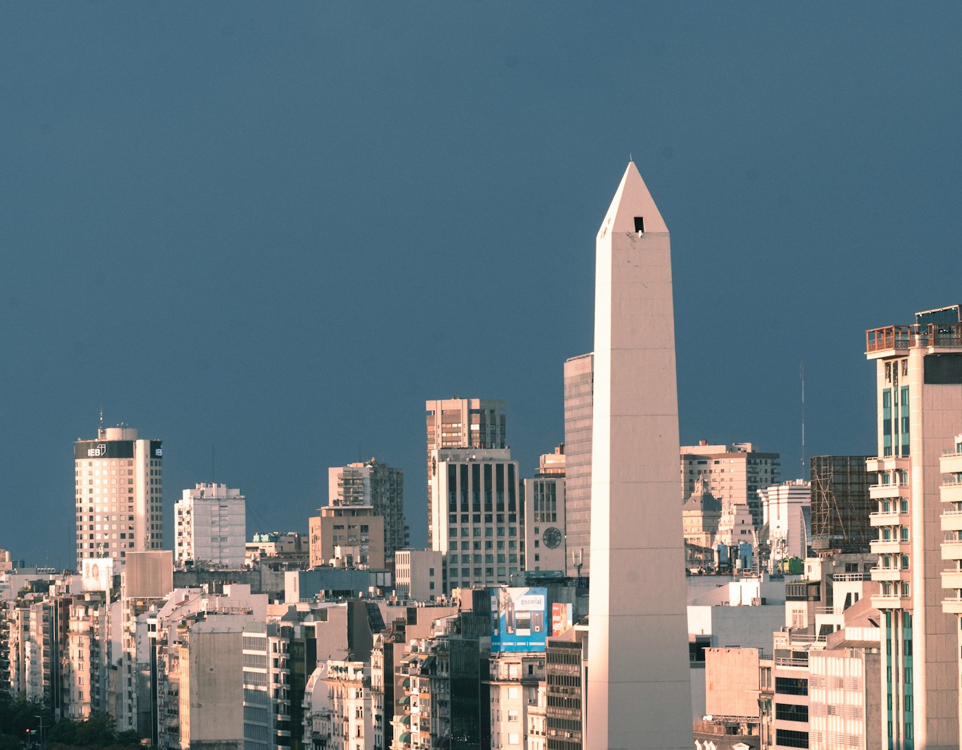Buenos Aires skyline with the Obelisk in the background